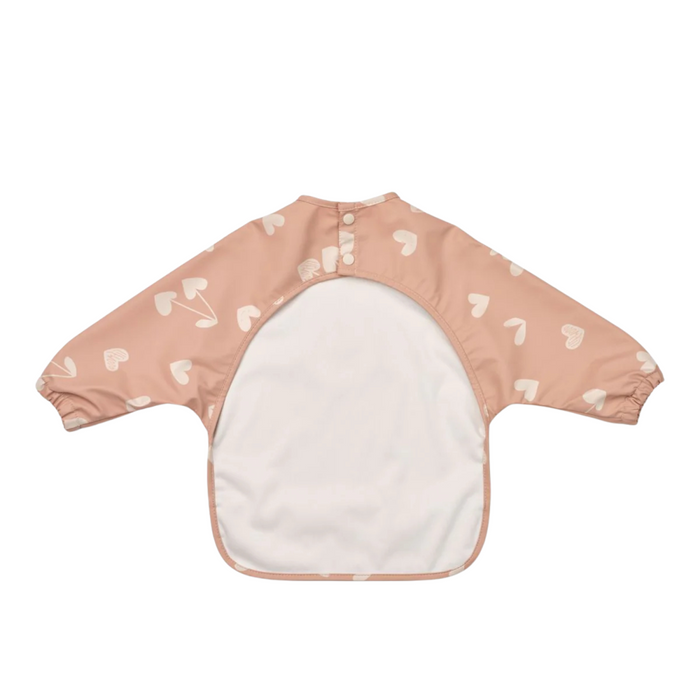 Liewood - Merle Printed Cape Bib - Sweethearts / Pale tuscany