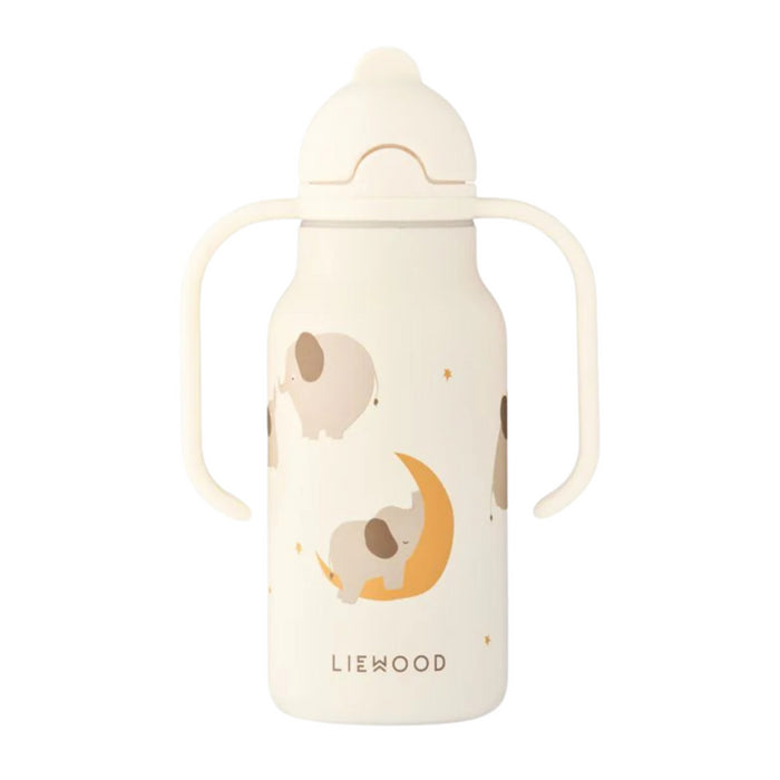 Liewood - Kimmie Water Bottle 250 ml -Elephant / Creme de la creme