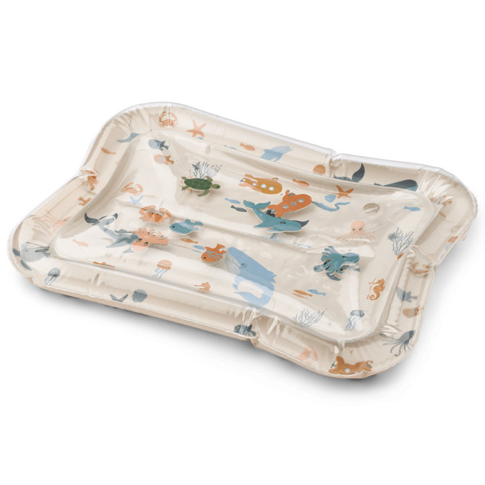 Liewood - Elin opblaasbare watermat – Sea creature/Sandy – Liewood