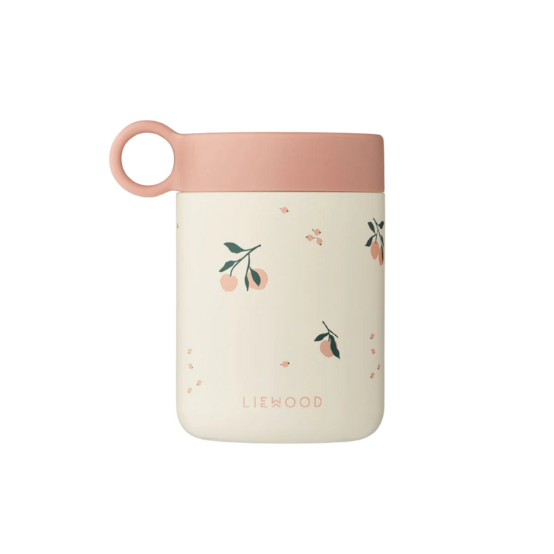 Liewood -Kiani food jar Peach / Sea shell