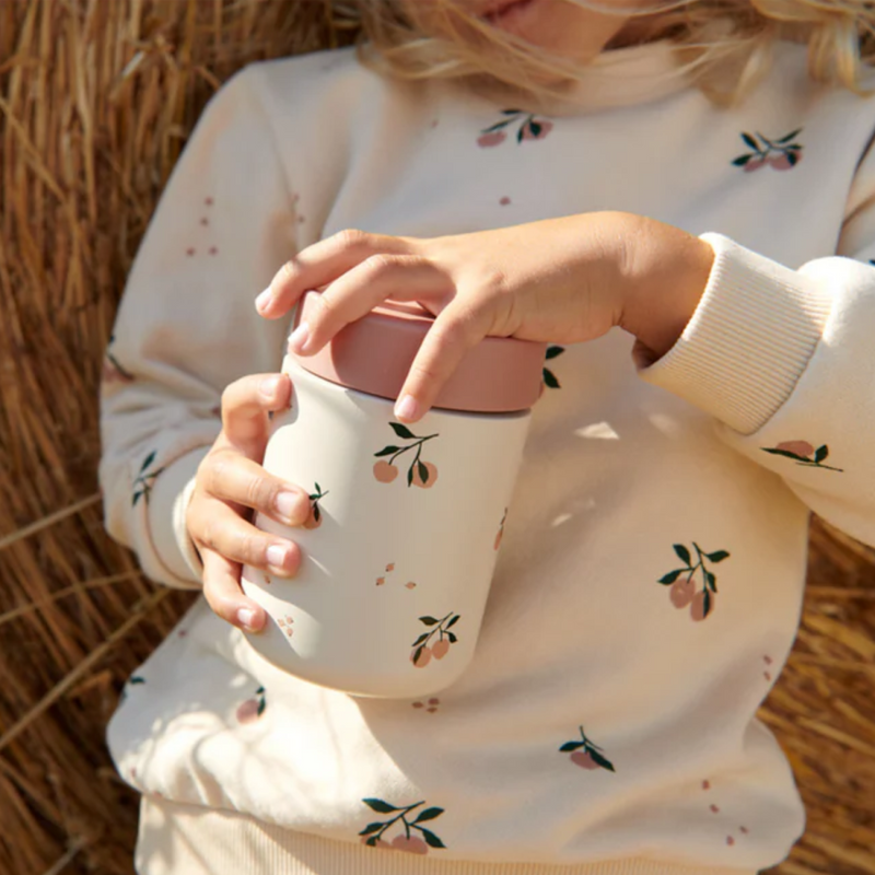 Liewood -Kiani food jar Peach / Sea shell