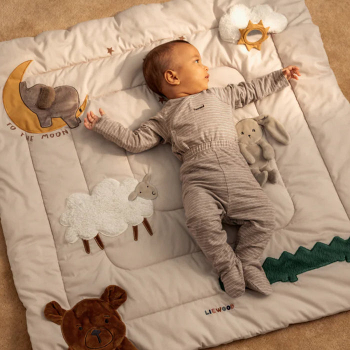 Liewood - Bernet classic activity blanket - Sandy multi mix
