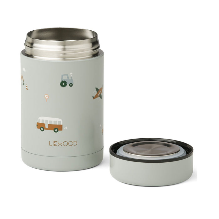 Liewood - Nadja Food Jar 250 ml Vehicles