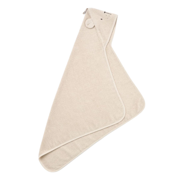 Liewood - Albert Polarbear Hooded towel - Sandy