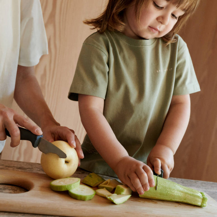 Liewood - Pertense Peeler & Knife Set - Whale blue