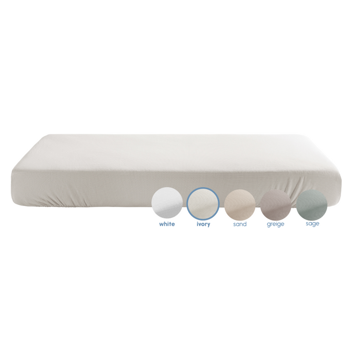 Zzoo - Airgosafe Hoeslaken Ivory -  Babybed 70X140/150 Cm
