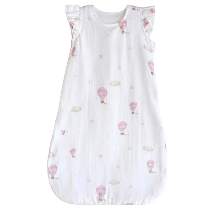 Poetree Kids - Tetra Slaapzak Zomer - Little Voyager - Pink (90 cm)