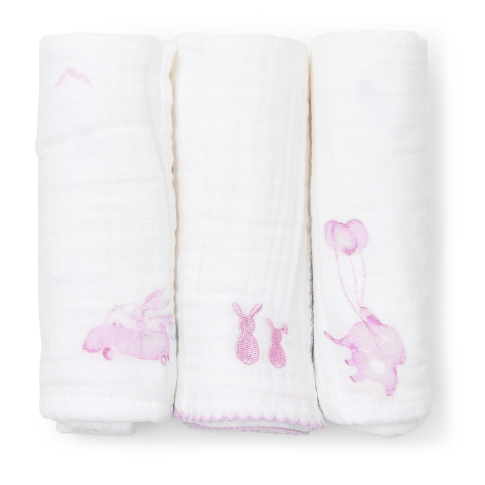Poetree - Tetra doekjes Pink Dreams
