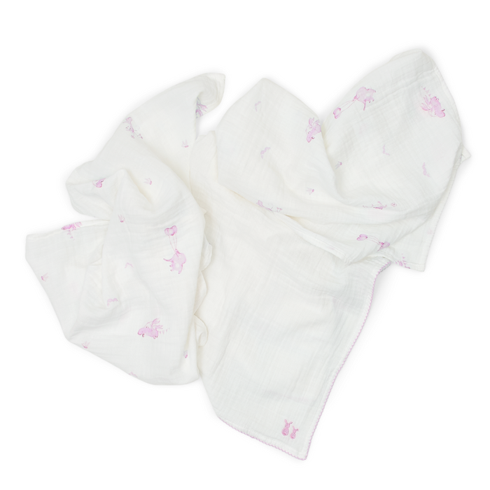 Poetree - Tetra doekjes Pink Dreams