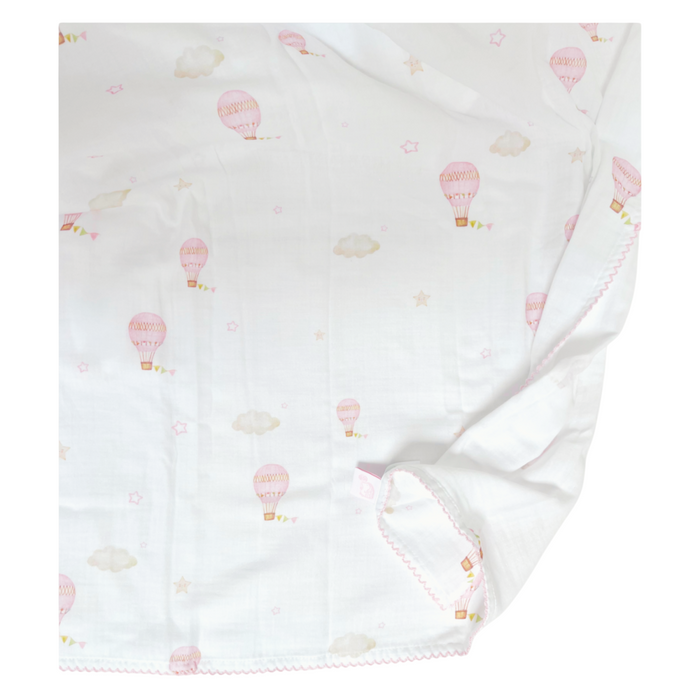 Poetree Kids - Hydrofiele doekjes Little Voyager - Roze