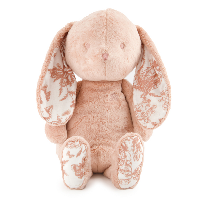 Tartine et Chocolat - Augustin, le lapin - LAPIN 25CM Toile de jouy rose