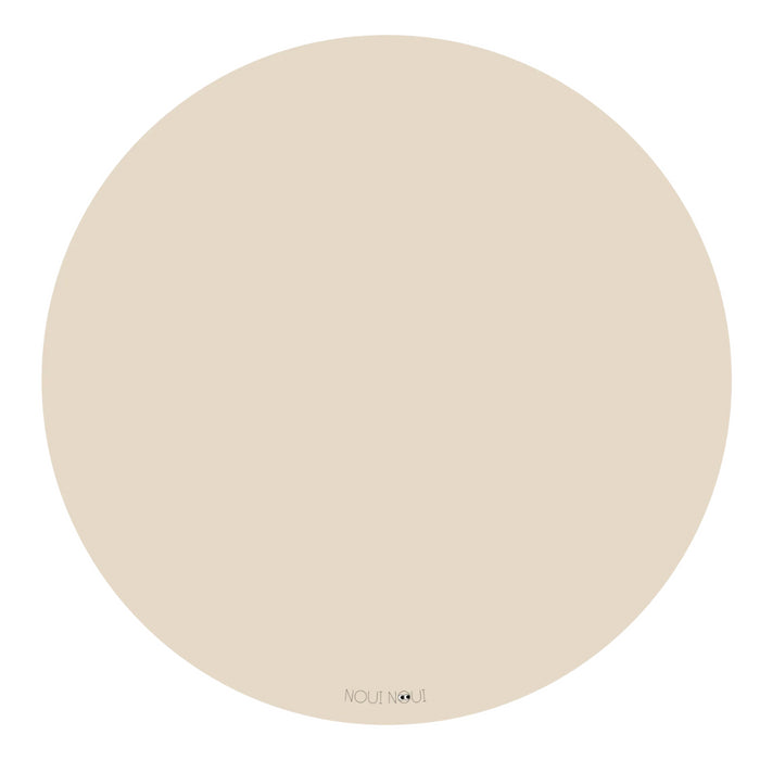 Noui Noui vloermat rond Ø115cm Nude