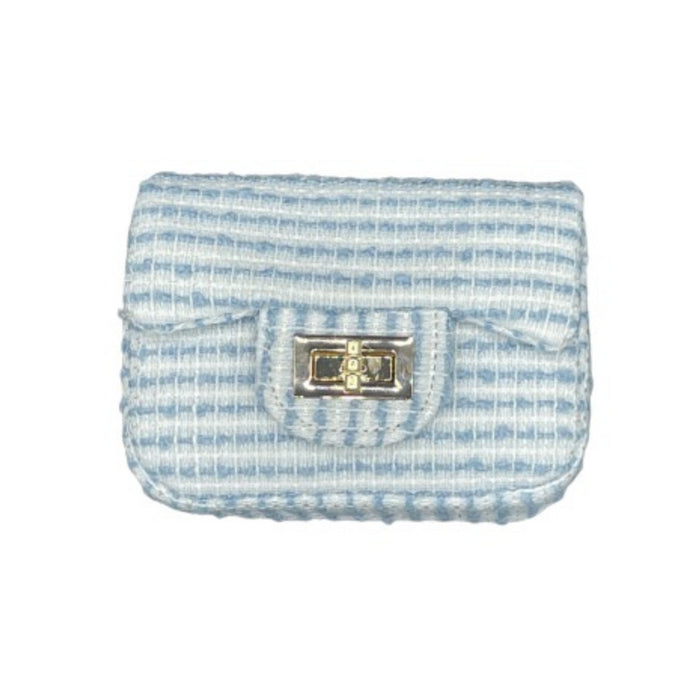 Prinsessefin - Handtasje Stripes French Blue/S