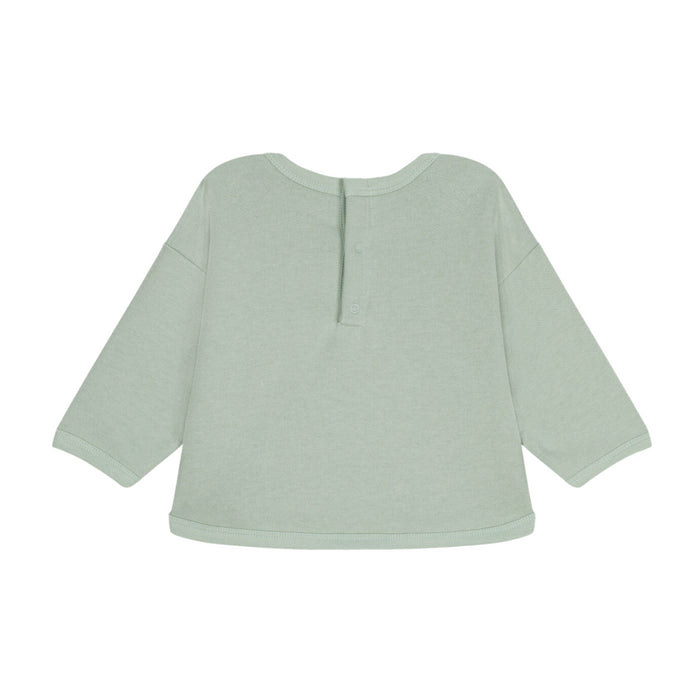 Petit Bateau - Sweater hearts mint