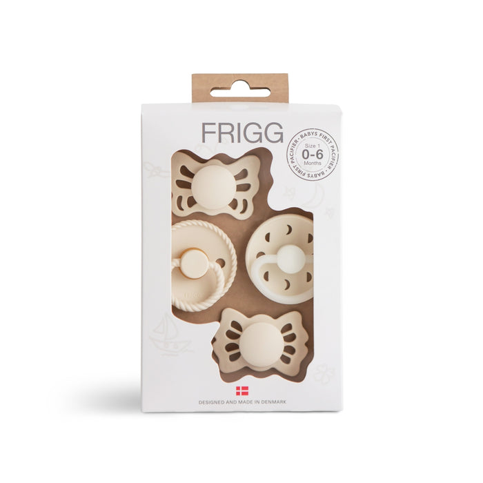 Frigg - BABY'S FIRST PACIFIER PACK - CREAM BOY