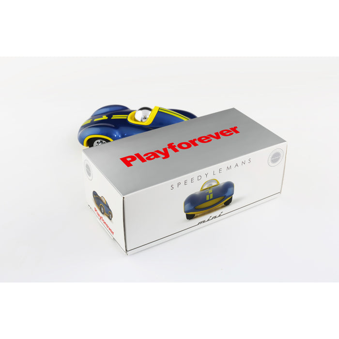 Play Forever - Speedy Le Mans Boy blue car Mini