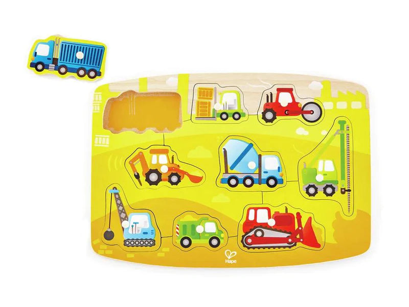 Hape - Legpuzzel construction