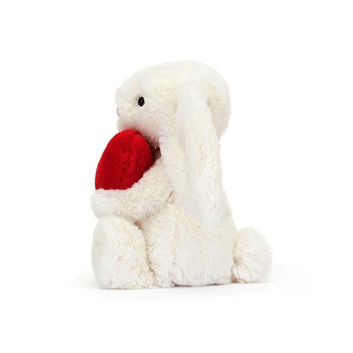 Jellycat - Bashful Red Love Heart Bunny Little