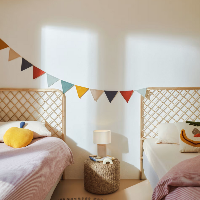 Kave Home - Bianella Corduroy tafellamp in beige