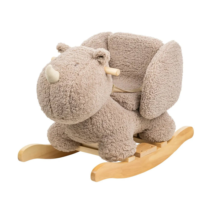 Nattou - LAPIDOU - Schommelpaard Teddy rhino taupe