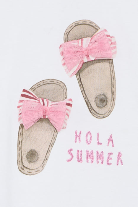 Hust and Claire - T-shirt Hola Summer