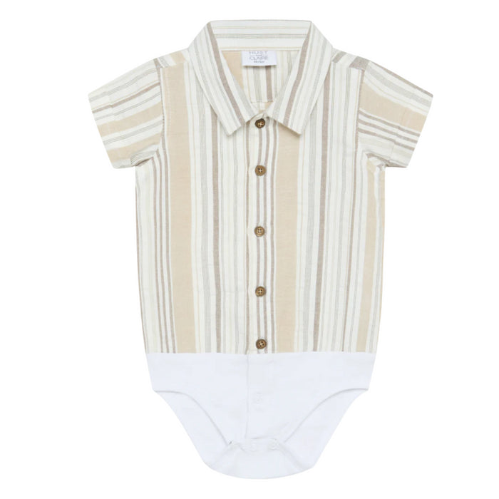 Hust and Claire - Body hemdje in bruin