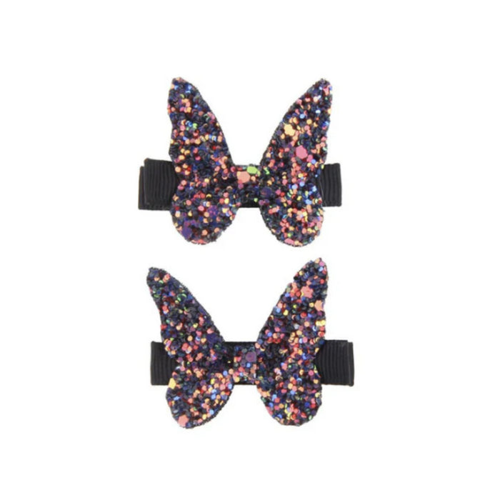 Great Pretenders Butterfly Hairclips (1pc) Rainbow