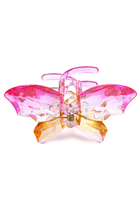 Great Pretenders Fancy Butterfly Hairclaw pink