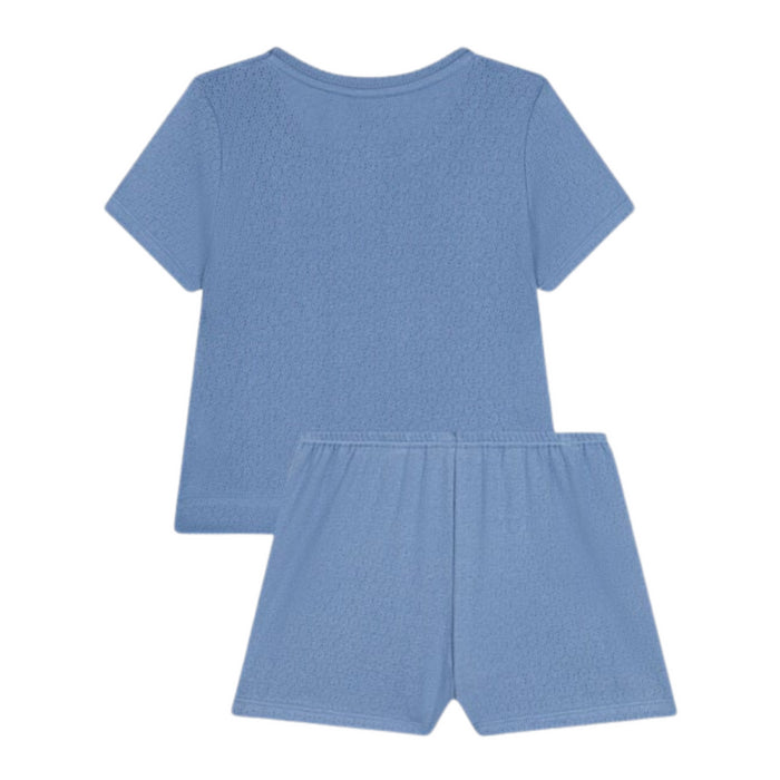 Petit Bateau - Korte Pyjama Beach Blauw