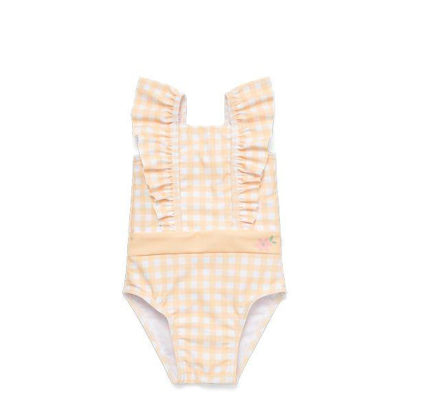 Little Dutch - Swim - Badpak volants Sunshine Checks