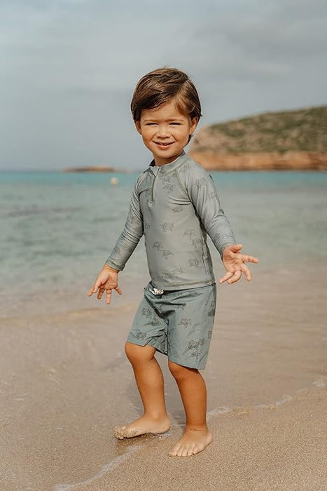 Little Dutch - Swim - Zwem shirt lange mouw Turtle Island