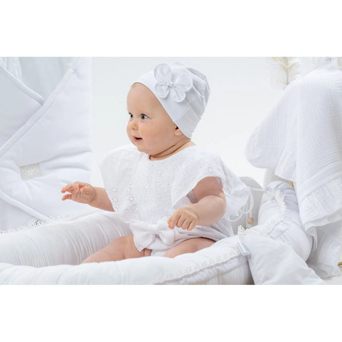 Jamiks - Babymutsje Hrefna off-white