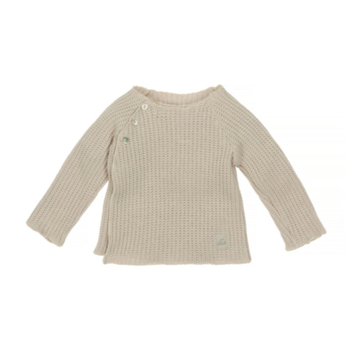 Nanami - Trui gebreide rib beige