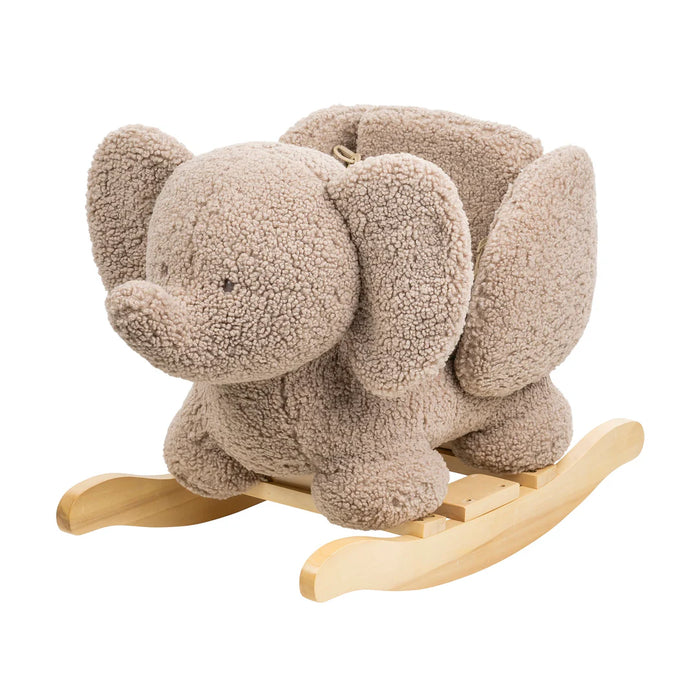 Nattou - LAPIDOU - Schommelpaard Teddy olifant taupe