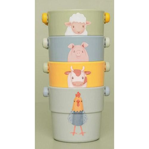 Little Dutch Bath Cups - Little farm