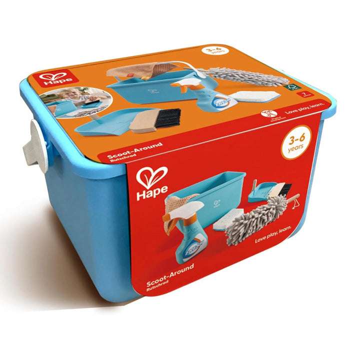 Hape - Clean Up Bucket Set 7 stuks