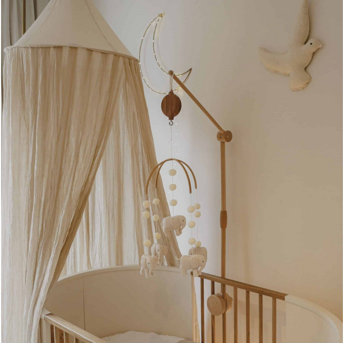 Little Loua - Handmade Elephants baby mobile