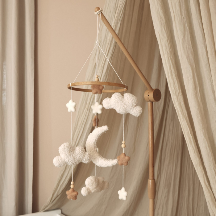 Little Loua - Handmade Clouds Baby Mobile