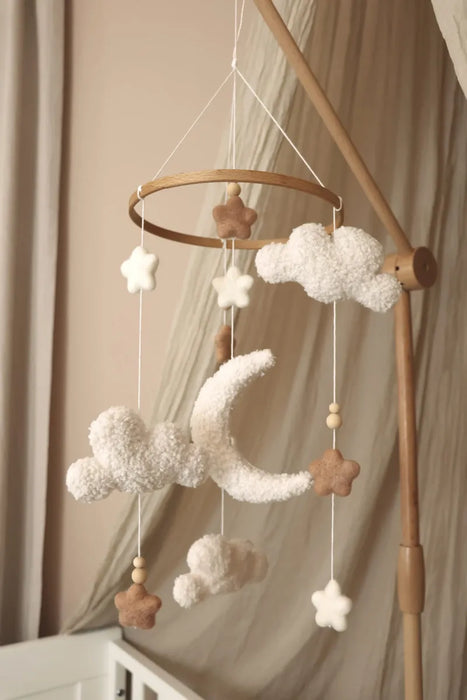 Little Loua - Handmade Clouds Baby Mobile