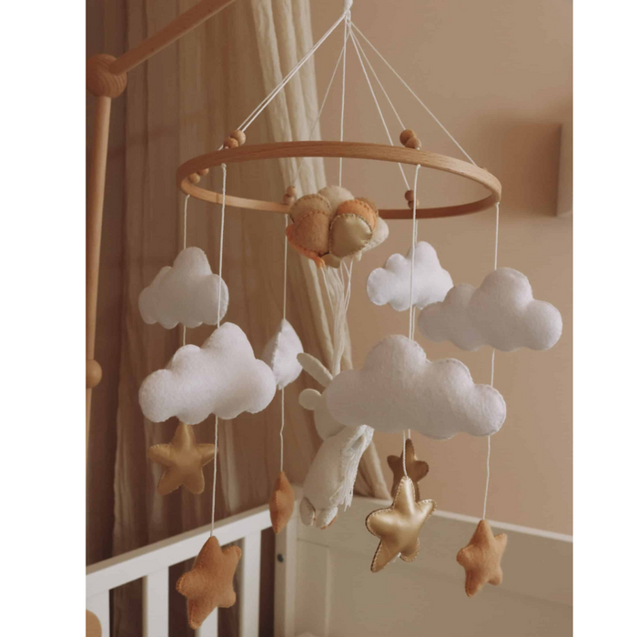 Little Loua - Handmade Bunny Baby Mobile