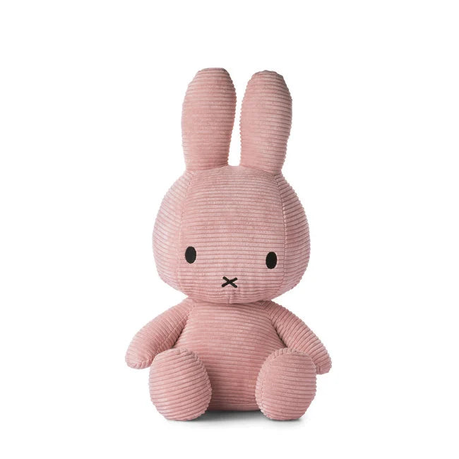 Nijntje Miffy - eco Corduroy Pink 50 cm