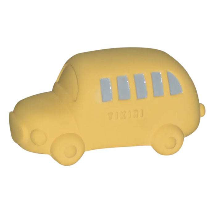 Tikiri Vroom Vroom Friends / Bus - Natuurlijk rubber