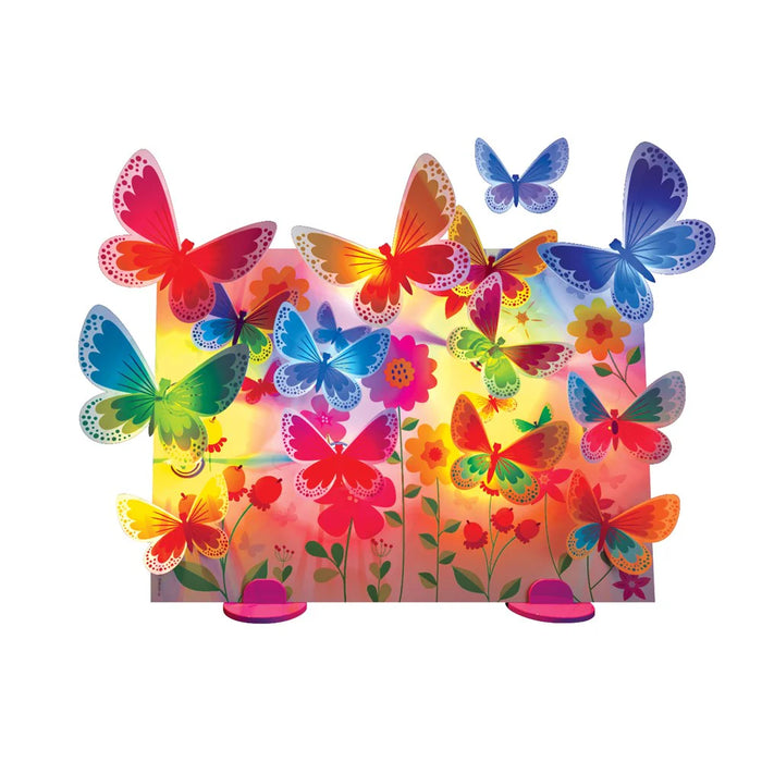 Kidz Maker / Glow 3D Butterfly Canvas