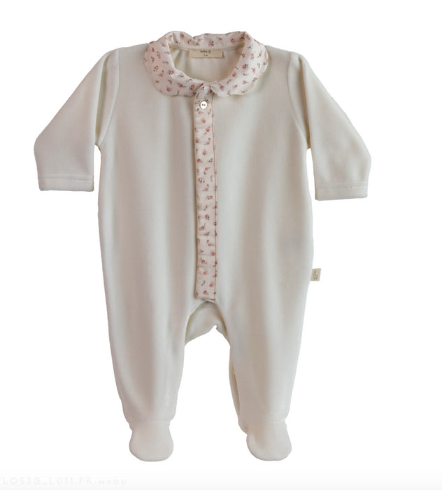 Baby Gi - Floral Footie