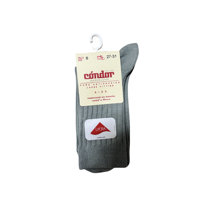 Condor - Basic Rib Short Socks green