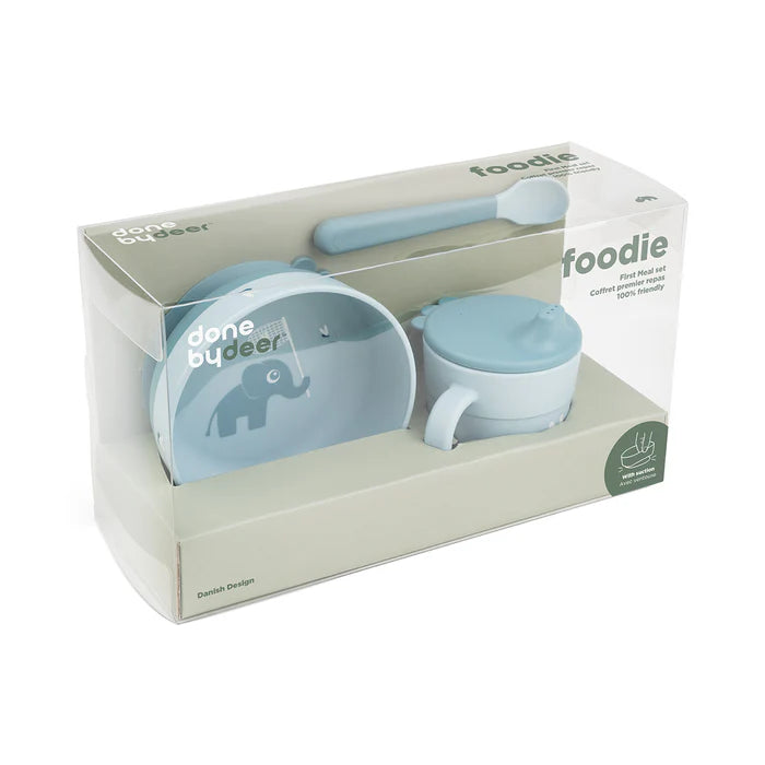 Done by Deer - Foodie first meal set Elphee blue