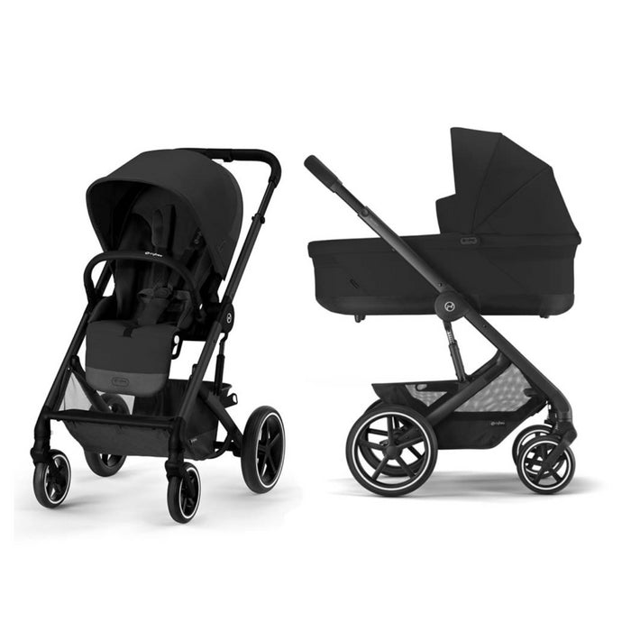 Cybex - Set van Balios S Lux Moon Black + Cot S Lux