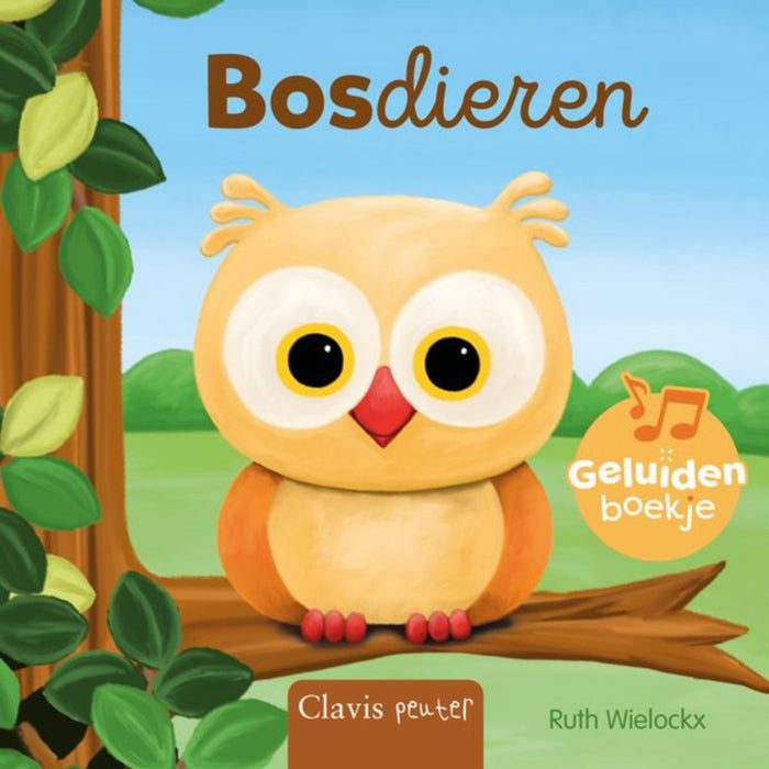 Clavis - Geluidenboekje Bosdieren