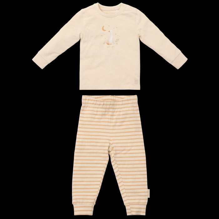 Little Dutch - 2-delige pyjama Natural Stripes