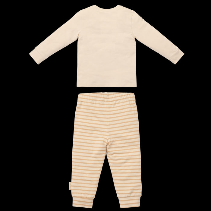 Little Dutch - 2-delige pyjama Natural Stripes